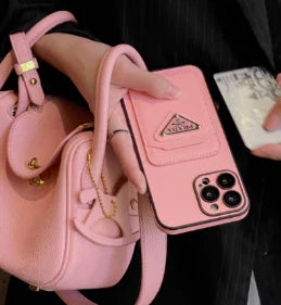 Pretty Pink Pocket Case for iPhone 13/14 Pro Max