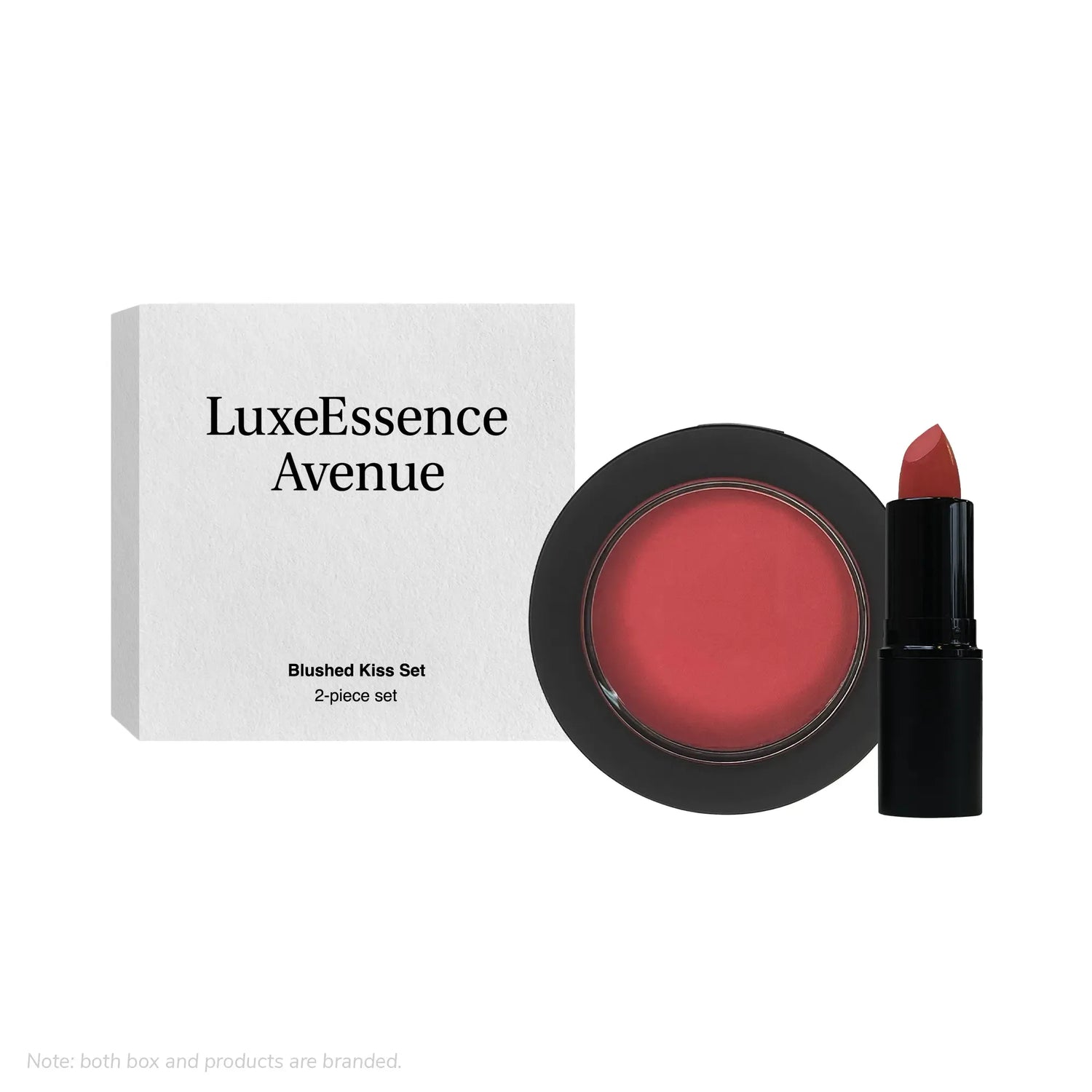 Luxury Cosmetics Collection featuring pink blush and -LuxeEssence Avenue