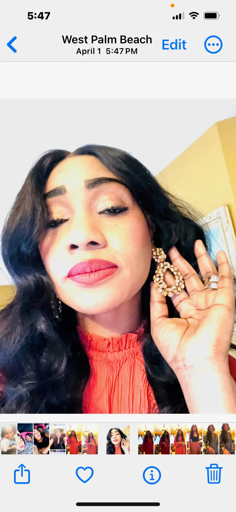 Pendant Lux Women Earrings