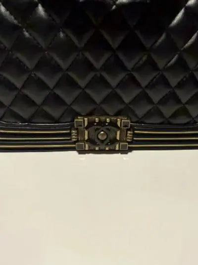 Luxury Crafted Front Flap Bag With Handle