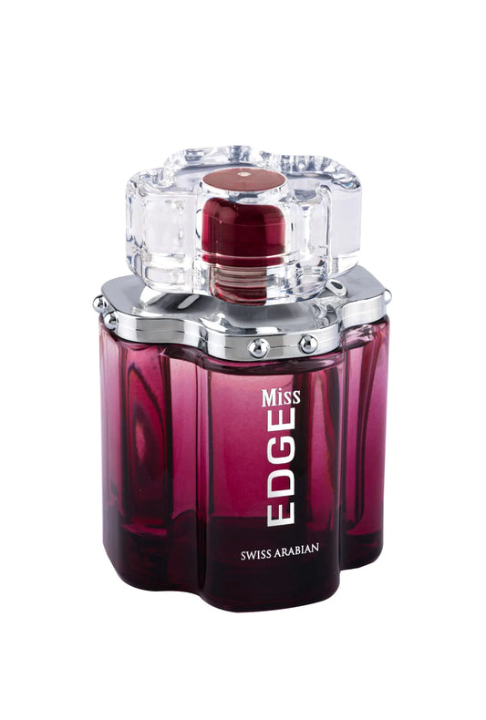 SWISS ARABIAN Miss EDGE - Luxury Products From Dubai - Long Lasting Addictive Personal EDP Spray Fragrance - Seductive Signature Aroma - 100 ml