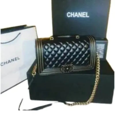 Luxury Crafted Front Flap Bag With Handle