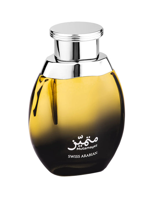 Swiss Arabian Mutamayez - Luxury Products From Dubai - Long Lasting Addictive Personal EDP Spray Fragrance - Seductive Signature Aroma - 3.4 Oz