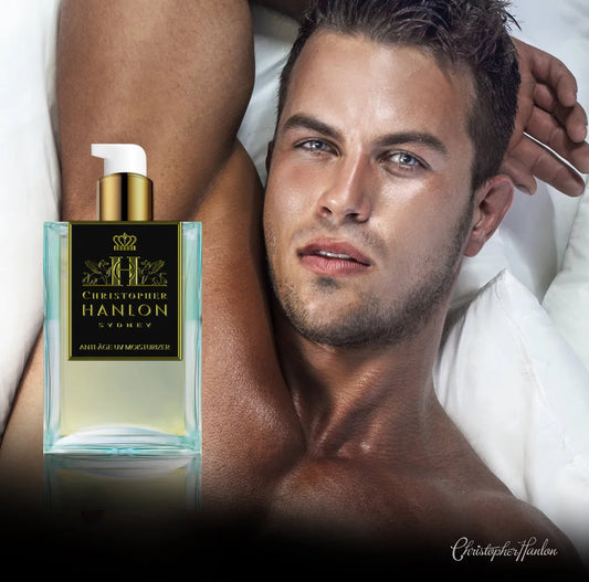 ANTI ÂGE UV MOISTURIZER | AFTER SHAVE LOTION FOR MEN – Gold Rush Bergamot + Mint